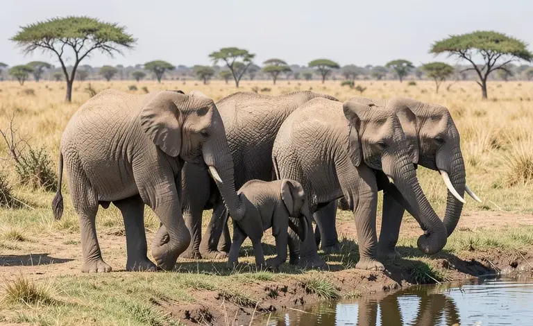 co je slon africký a jeho charakteristiky - Co je slon africký - ilustrační foto
