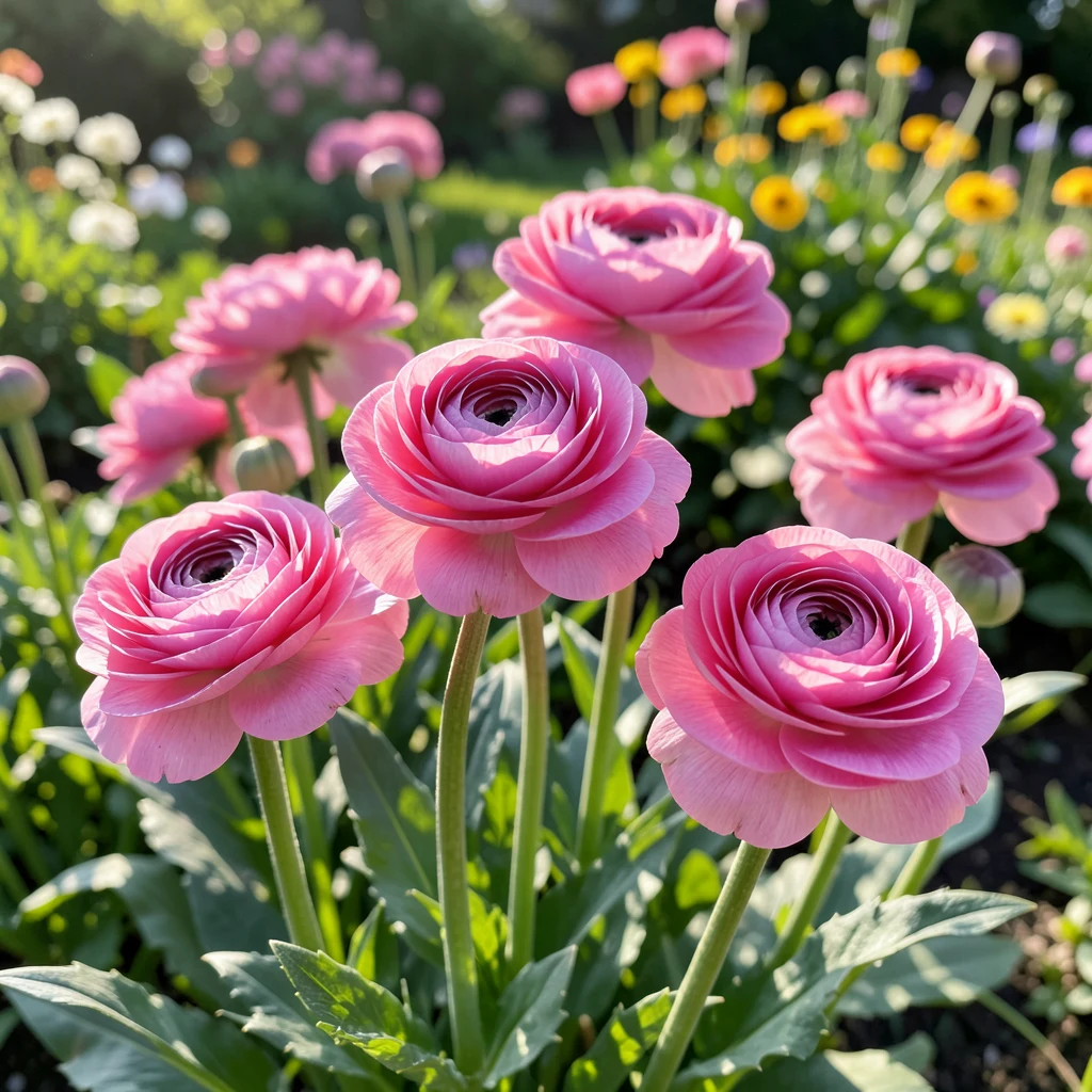 Jak pěstovat pryskyřník ranunculus - ilustrační foto