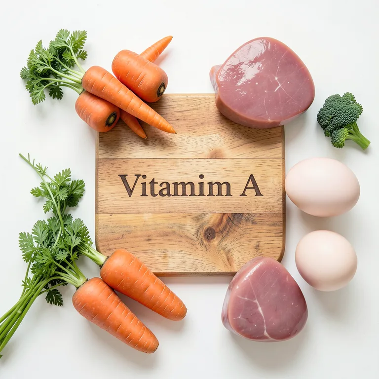 Co je vitamín a a jaké má účinky - ilustrační foto