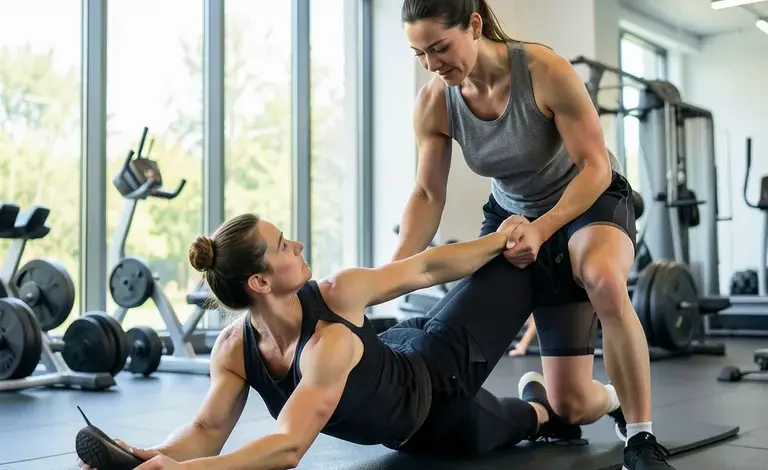 Jak začít s fitness a cvičením - ilustrační foto