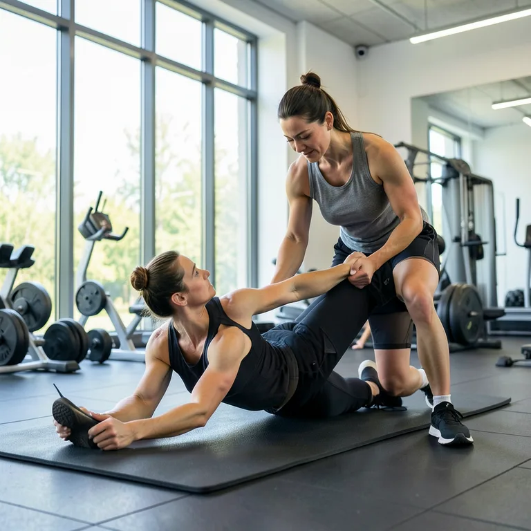 Jak začít s fitness a cvičením - ilustrační foto