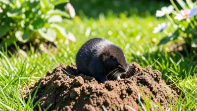 Jak se zbavit krtka na zahradě efektivní metody - ilustrační foto