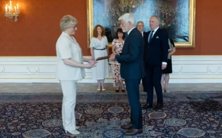 Formal meeting with people shaking hands