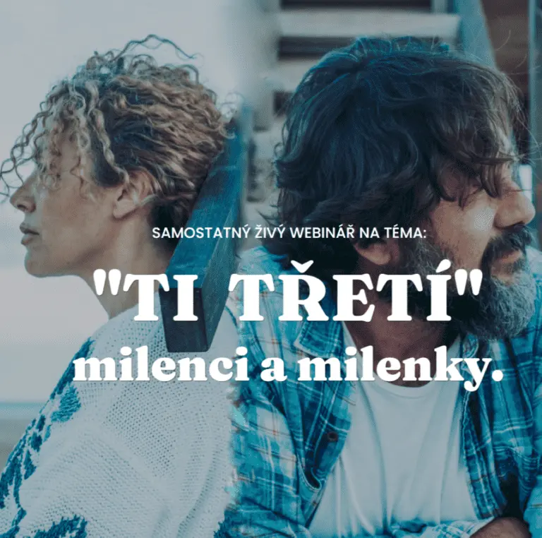 Muž a žena sedící zády k sobě jako metafora pro milenecký vztah.