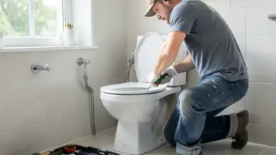Jak opravit protékající záchod snadno a rychle - ilustrační foto