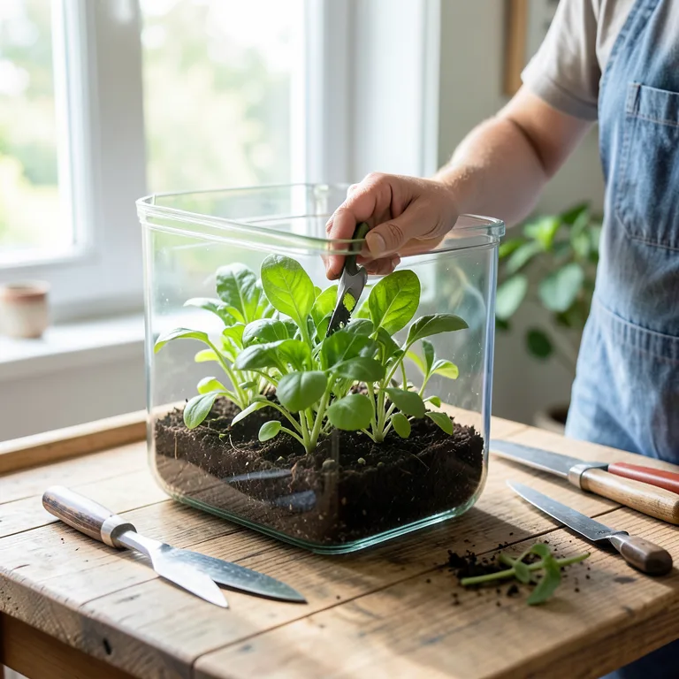 Jak vytvořit a pečovat o rostlinná terária - ilustrační foto