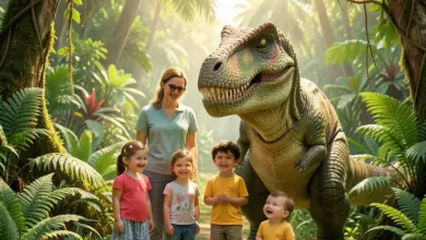 Pohádky o dinosaurech pro děti - ilustrační foto