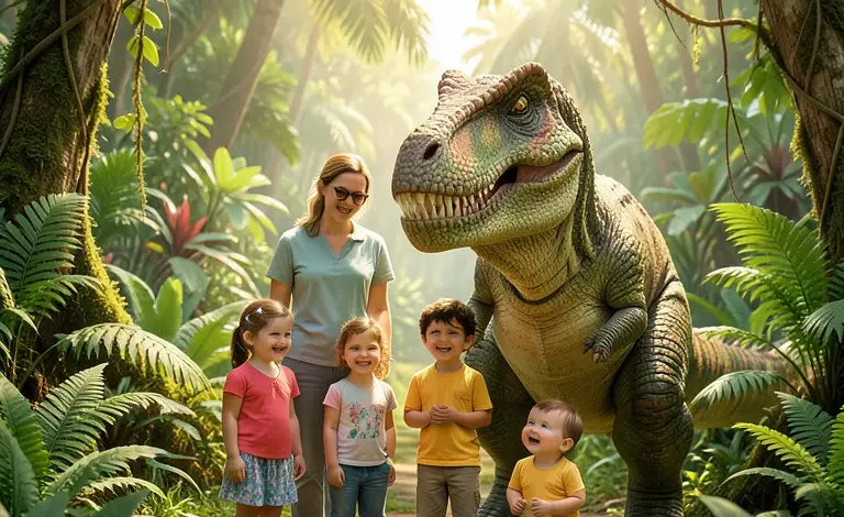 Pohádky o dinosaurech pro děti - ilustrační foto