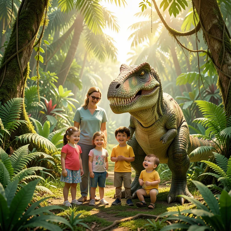 Pohádky o dinosaurech pro děti - ilustrační foto